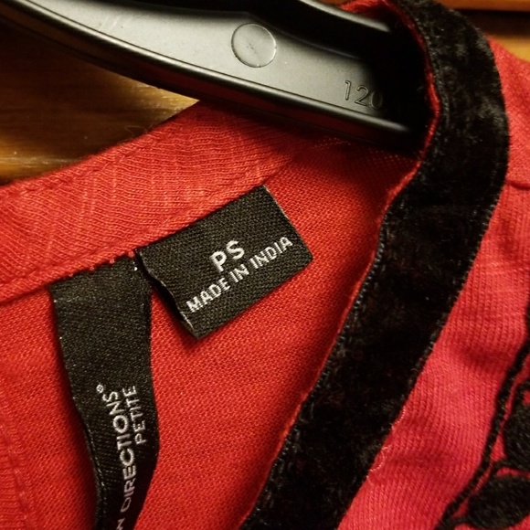 NWT New Direction top size petite small - Picture 3 of 6